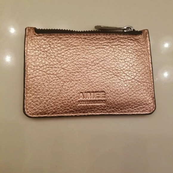 Aimee Kestenberg Rose gold credit card holder - Picture 3 of 4